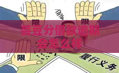 芸豆分借款逾期会怎么样