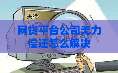 网贷平台公司无力偿还怎么解决