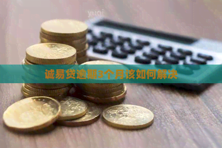诚易贷逾期3个月该如何解决