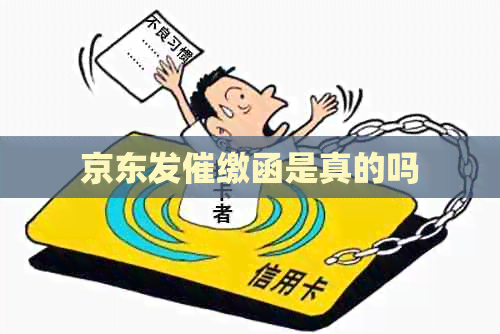 京东发催缴函是真的吗