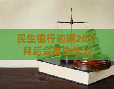 民生银行逾期20个月后会发生什么