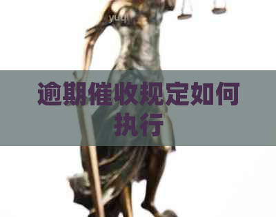 逾期规定如何执行