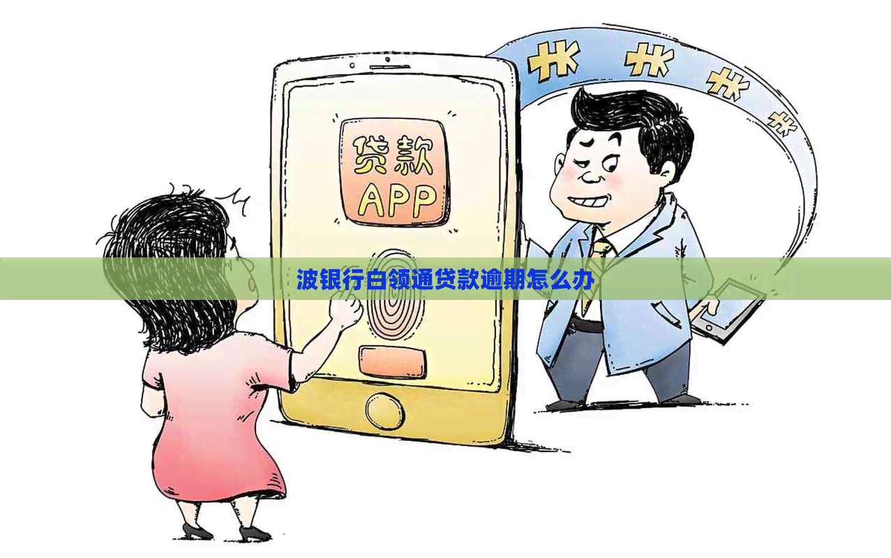 波银行白领通贷款逾期怎么办