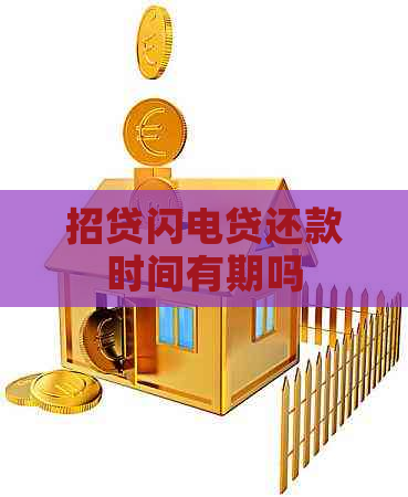招贷闪电贷还款时间有期吗