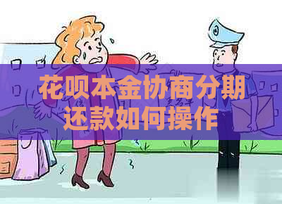 花呗本金协商分期还款如何操作