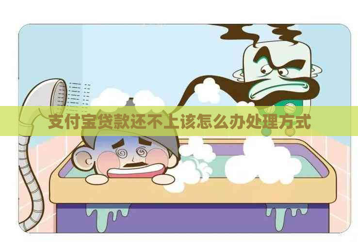 支付宝贷款还不上该怎么办处理方式