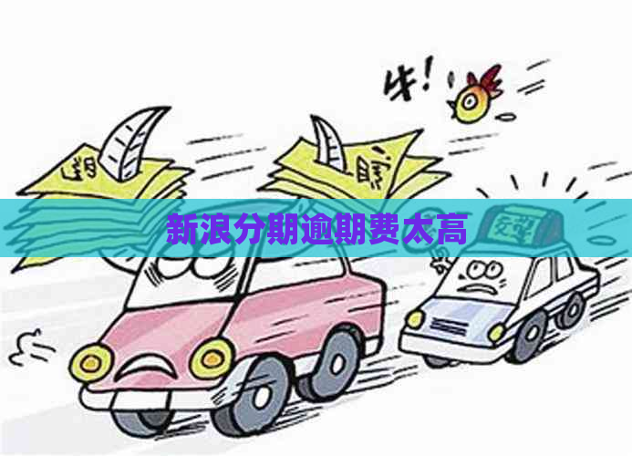 新浪分期逾期费太高
