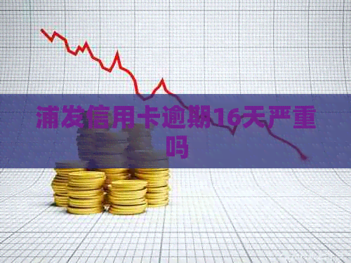 浦发信用卡逾期16天严重吗