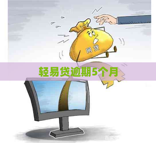 轻易贷逾期5个月