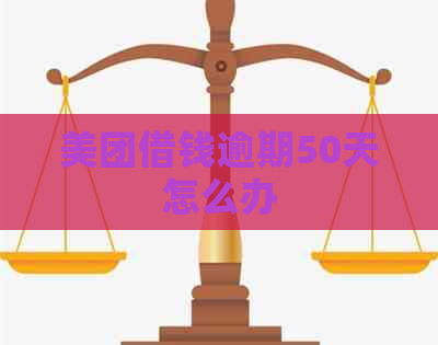 美团借钱逾期50天怎么办