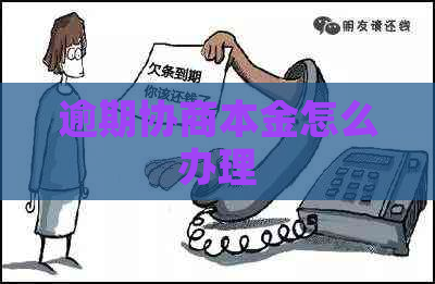 逾期协商本金怎么办理