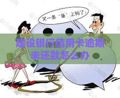 建设银行信用卡逾期未还款怎么办