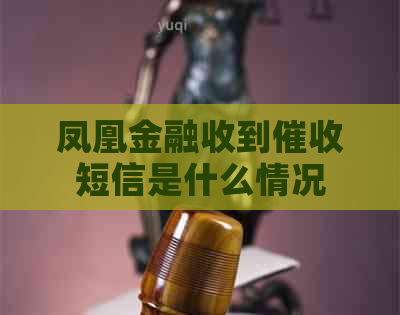 凤凰金融收到短信是什么情况
