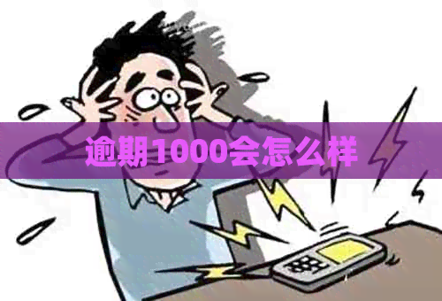 逾期1000会怎么样