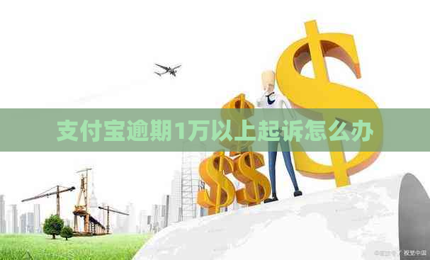 支付宝逾期1万以上起诉怎么办