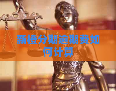 新橙分期逾期费如何计算