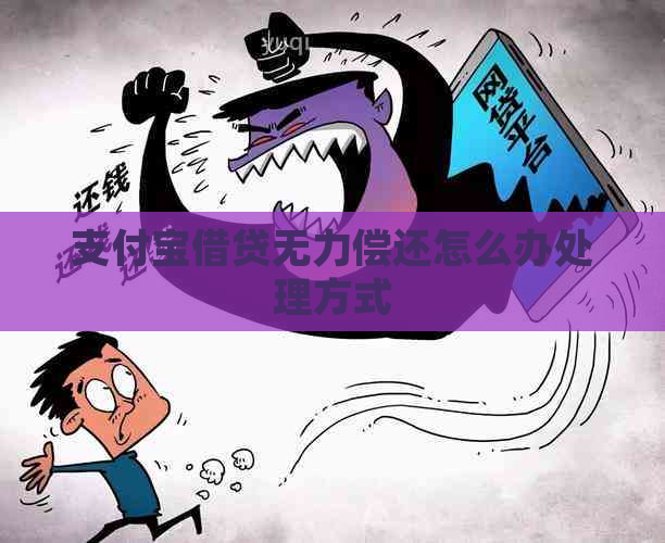 支付宝借贷无力偿还怎么办处理方式