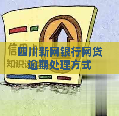 四川新网银行网贷逾期处理方式