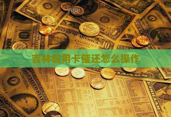 吉林信用卡催还怎么操作