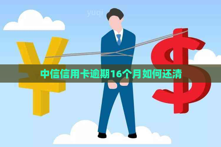 中信信用卡逾期16个月如何还清