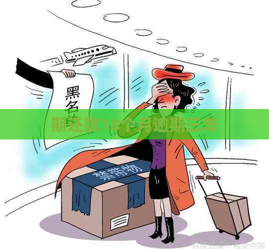 期还款18个月逾期三年