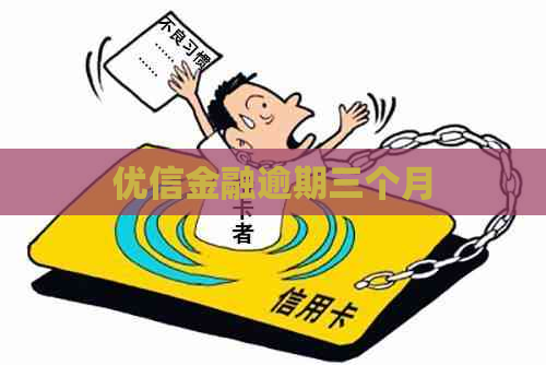 优信金融逾期三个月