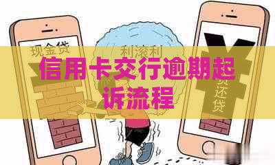 信用卡交行逾期起诉流程