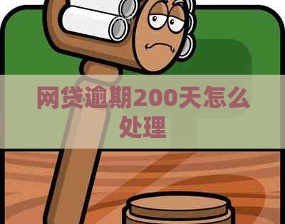网贷逾期200天怎么处理
