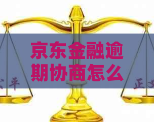 京东金融逾期协商怎么进行有效协商