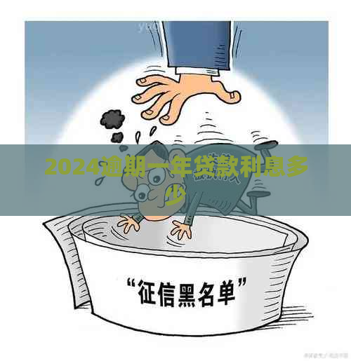 2024逾期一年贷款利息多少