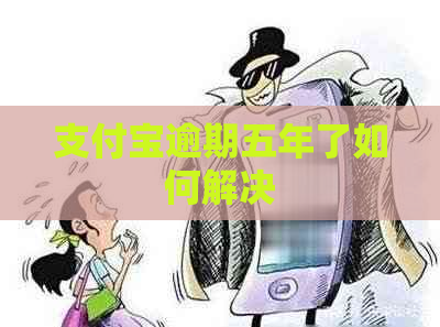 支付宝逾期五年了如何解决