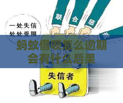 蚂蚁网贷怎么逾期会有什么后果