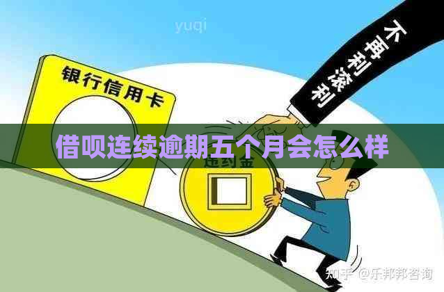 网贷连续逾期五个月会怎么样