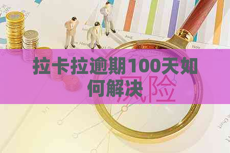 拉卡拉逾期100天如何解决