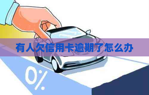 有人欠信用卡逾期了怎么办