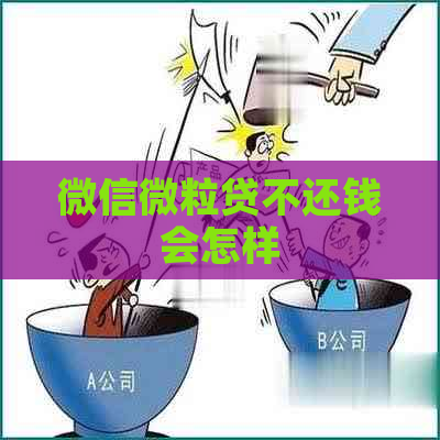 微信微粒贷不还钱会怎样