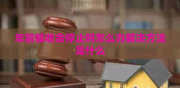 年前会停止吗怎么办解决方法是什么