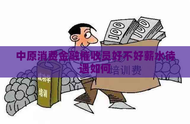 中原消费金融员好不好薪水待遇如何