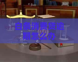 白条消费贷逾期怎么办