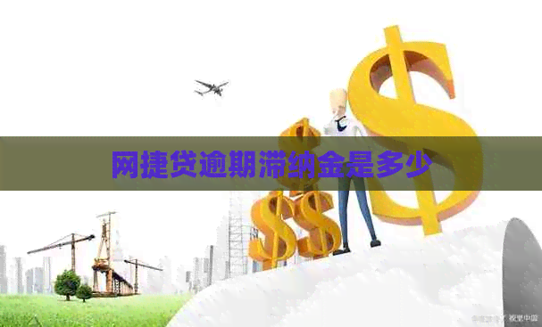 网捷贷逾期滞纳金是多少