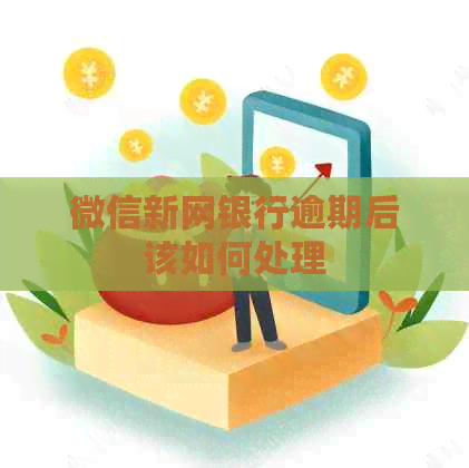 微信新网银行逾期后该如何处理