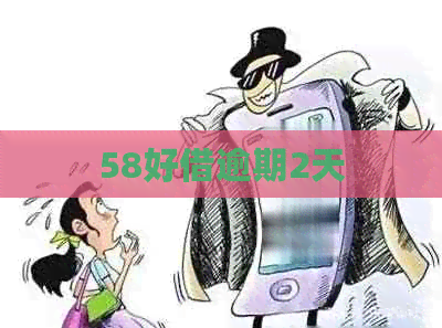 58好借逾期2天