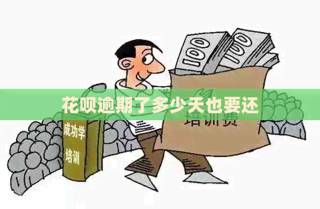 花呗逾期了多少天也要还