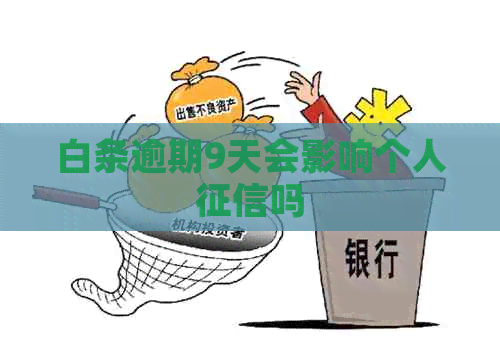 白条逾期9天会影响个人吗