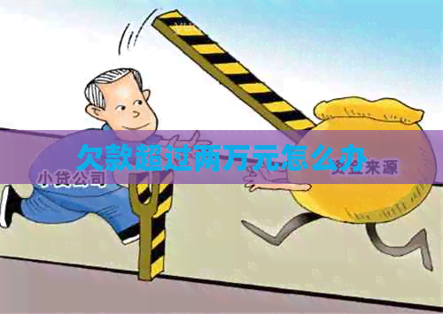 欠款超过两万元怎么办