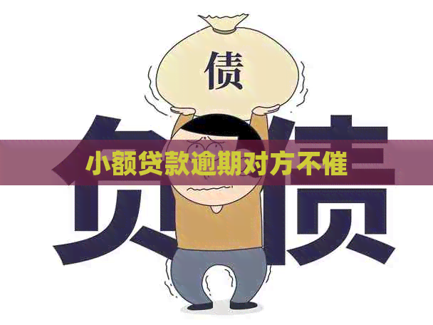 小额贷款逾期对方不催