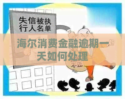 海尔消费金融逾期一天如何处理
