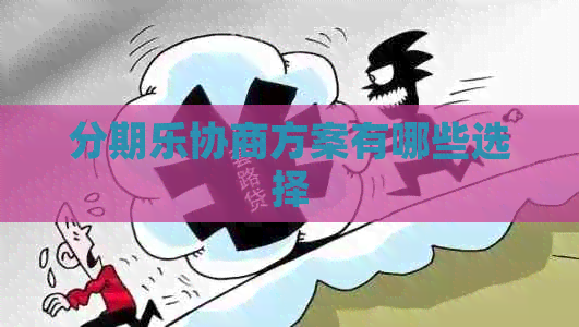 协商方案有哪些选择
