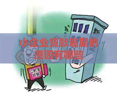 小企业贷款逾期的原因有哪些