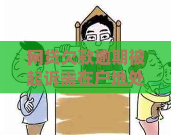 网贷欠款逾期被起诉需在户地处理吗